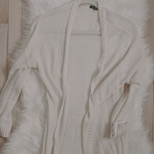 Thin long cardigan